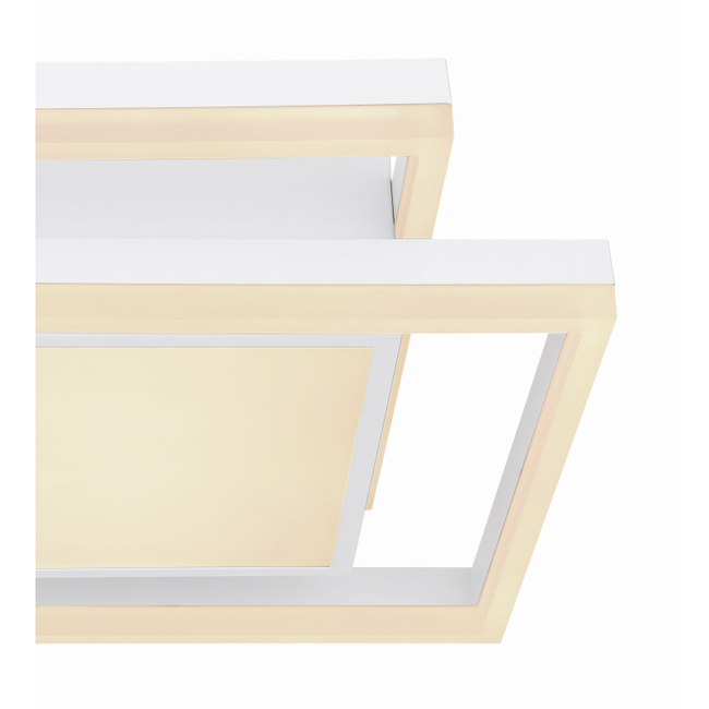 Stropné svietidlo SQUARES - 21W, 2100/1300lm, IP20 - 67225-24FSH