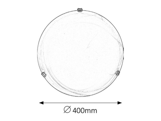 Svietidlo ALABASTRO - E27/2x max. 60W, IP20 - 3302