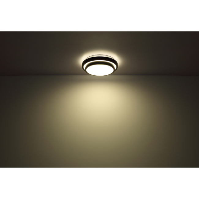 Stropné svietidlo GREGORY - 18W,2300/580lm,IP44 - 41762BS