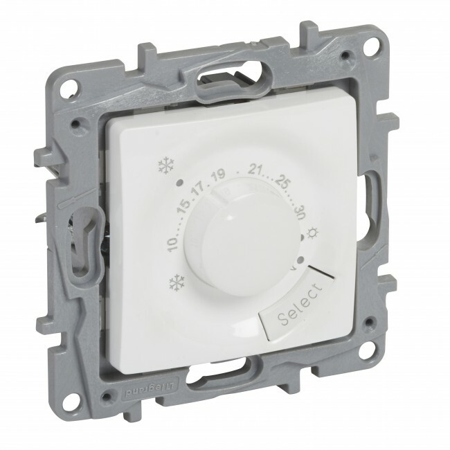 NILOE - termostat manuálny, biely