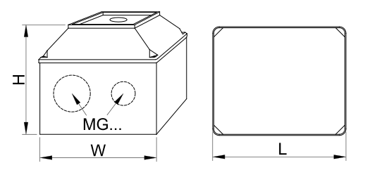 Vypínač vačkový (ON-OFF) 3P  - 20A