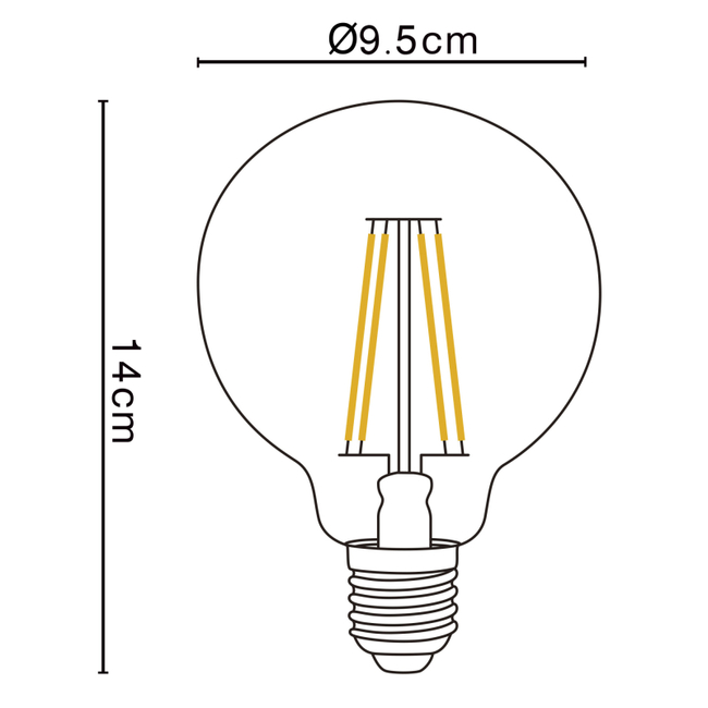 Žiarovka LED BULB - 7 W, 750lm, E27 - 11526