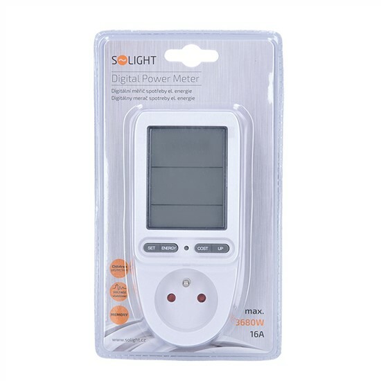 Elektromer digitálny zásuvkový