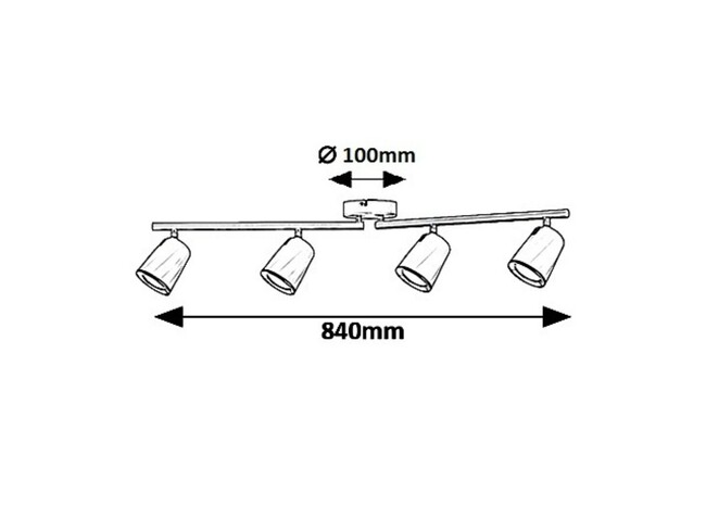 Svietidlo SOLANGE - LED/24W (1520lm, 3000K), IP20 - 5048