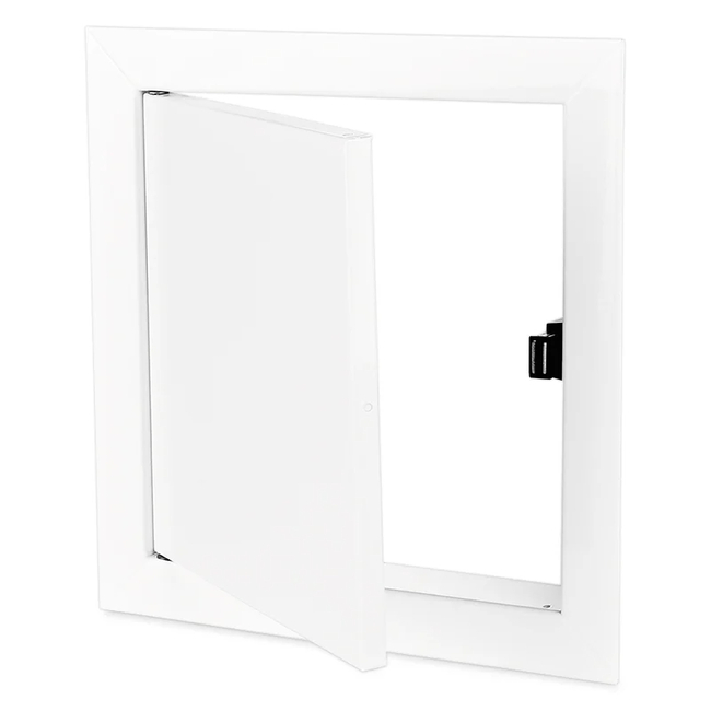 Revízne dvierka biele, 400x600 kovové