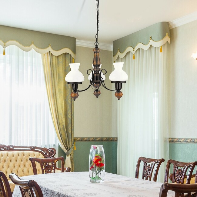 Svietidlo PETRONEL - E27/3x max. 60W, IP20 - 7078