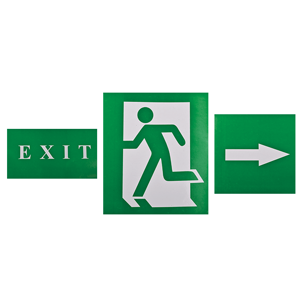 Svietidlo núdzové 18x0,1W LED, 4h, ELMARK