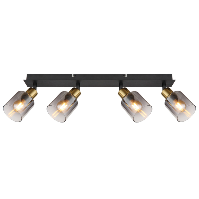 Stropné svietidlo HOLLSY - 40W, sklo, E14, IP20 - 54310-4