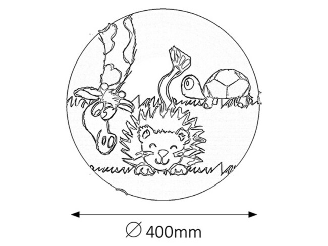 Svietidlo LEON - E27/2x max. 60W, IP20 - 4559