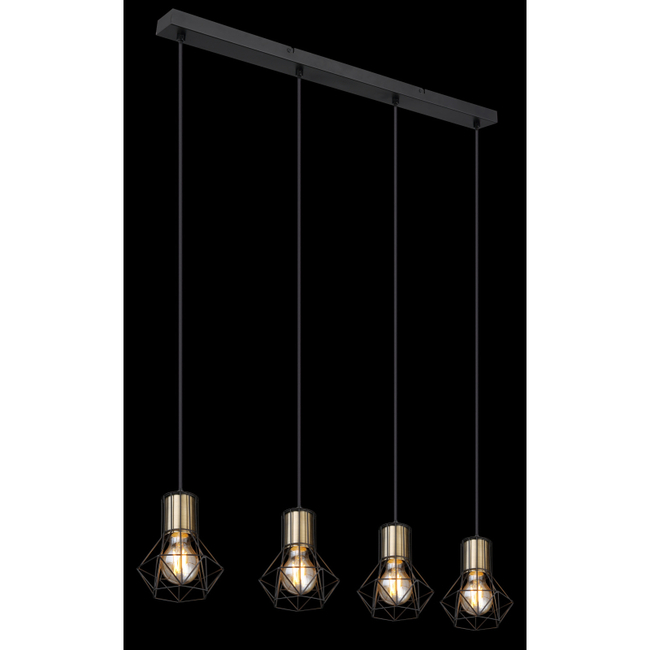 Závesné svietidlo PRISKA - 40W,E27,IP20 - 54017-4HM