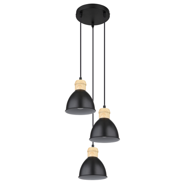 Závesné svietidlo WIHO - 40W,E27,IP20 - 54018-3HS