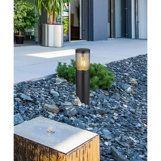 Vonkajšie svietidlo XELOO - 60W, E27, IP44 - 32015BS