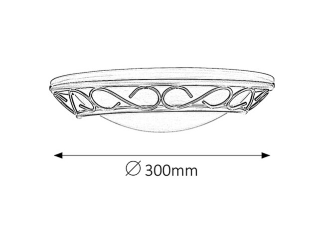 Svietidlo ATHEN - E14/60W, IP20 - 3721
