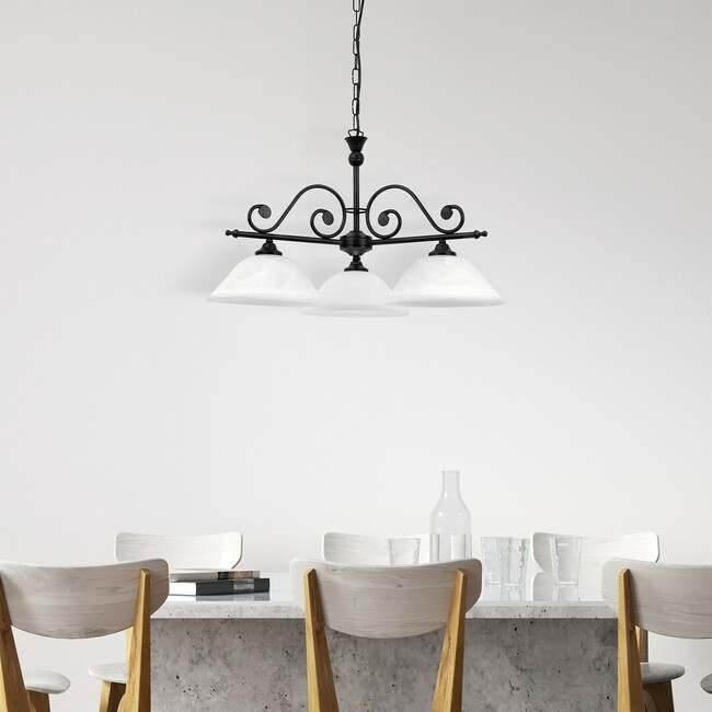 Svietidlo DOROTHEA - E27/3x max. 60W, IP20 - 7773