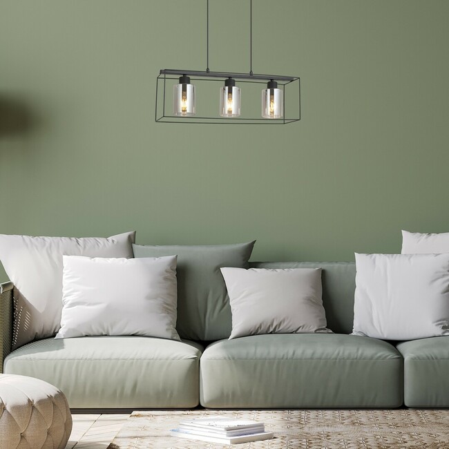 Závesné svietidlo CHADWICK - E27/3x max. 25W, IP20 - 72033