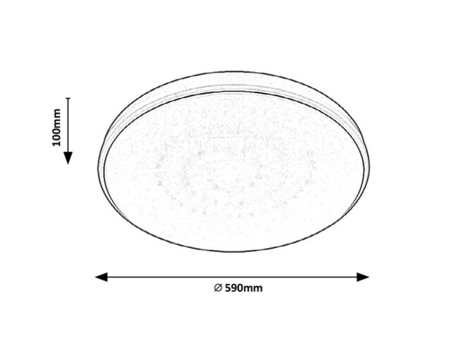 Svietidlo BRUCE - LED/40W, IP20 - 2117