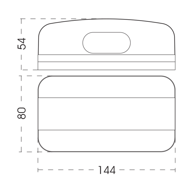 Zvonček káblový ORBISON 6V