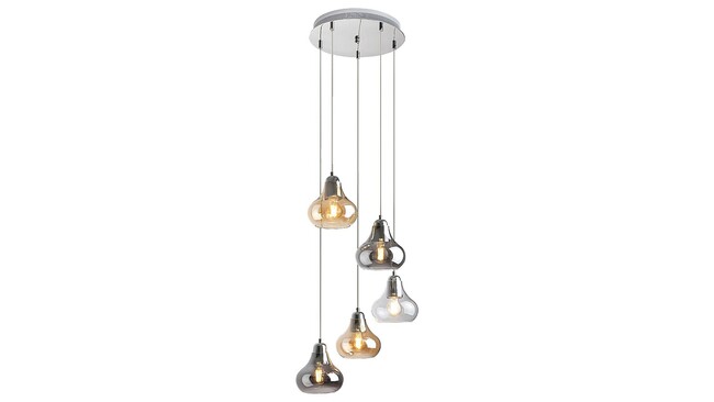 Svietidlo JEZABEL - E27, 5x max. 60W, IP20 - 7978