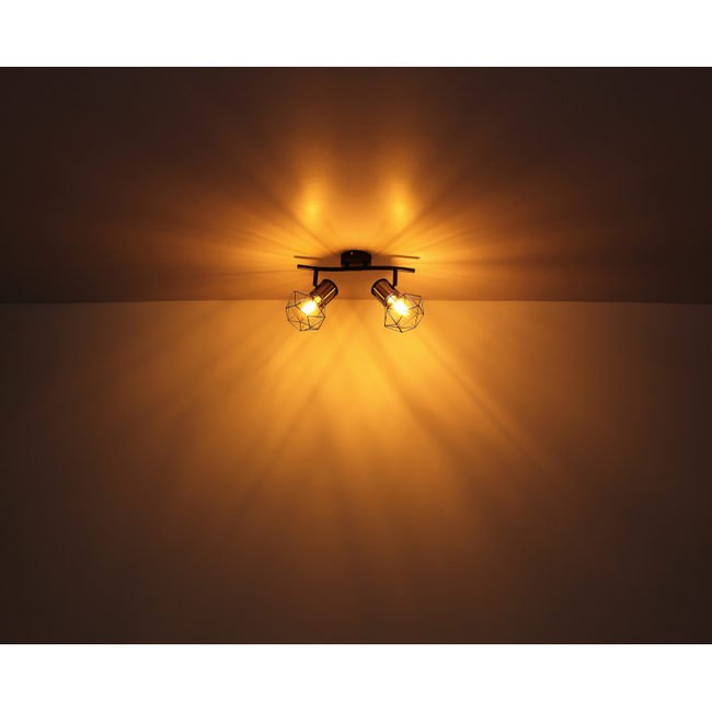 Stropné svietidlo PRISKA -40W,E27,IP20 - 54017-3M