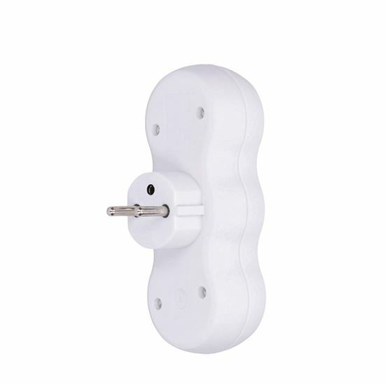 Rozdvojka s uzemnením z 1 na 3