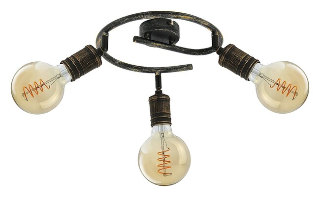 Svietidlo FIDEL - E27/3x max. 25W, IP20 - 3216