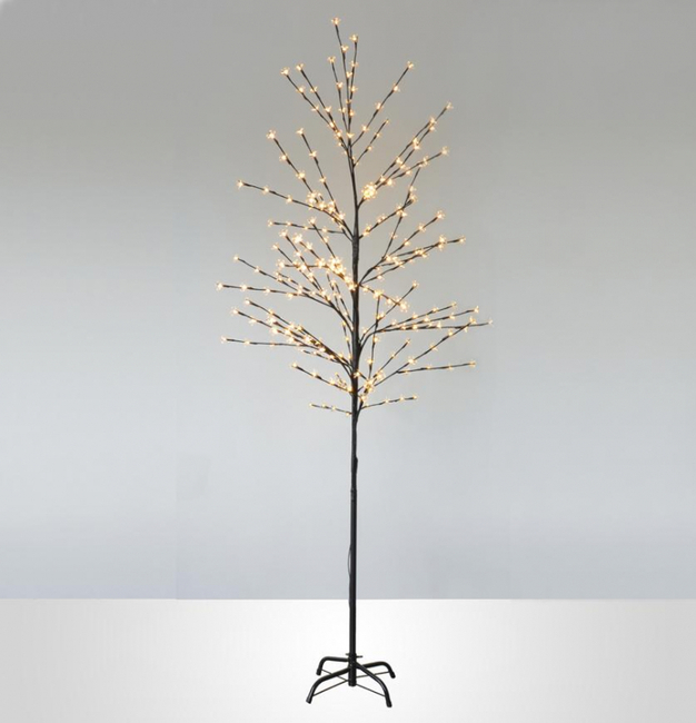 Strom MagicHome Cherry Tree,192 LED teplá biela, jednoduché svietenie, 230 V, 50 Hz, IP44