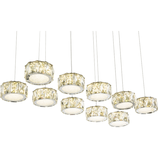 Závesné svietidlo AMUR - 48W, 5200/3700lm, IP20 - 49350-92H