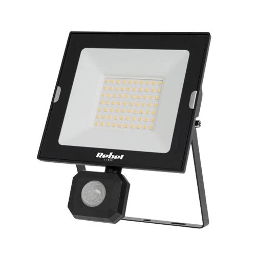 LED reflektor 4000K 50W + senzor IP44