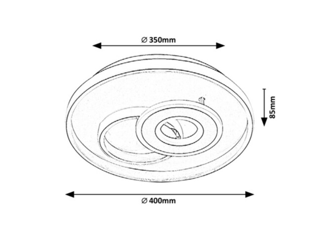 Svietidlo CELINDA - LED/40W, IP20 - 5230