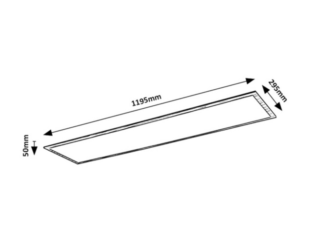 Svietidlo ALMOND - LED/40W, IP20 - 6909