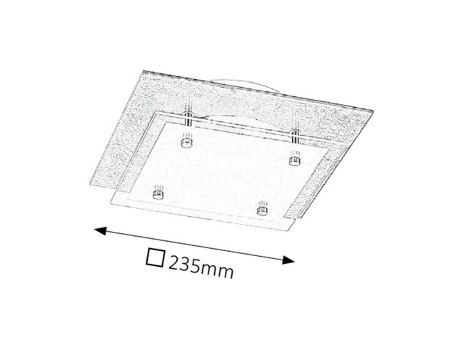 Svietidlo JUNE - LED 12W, 230V, 50Hz, IP20 - 3032