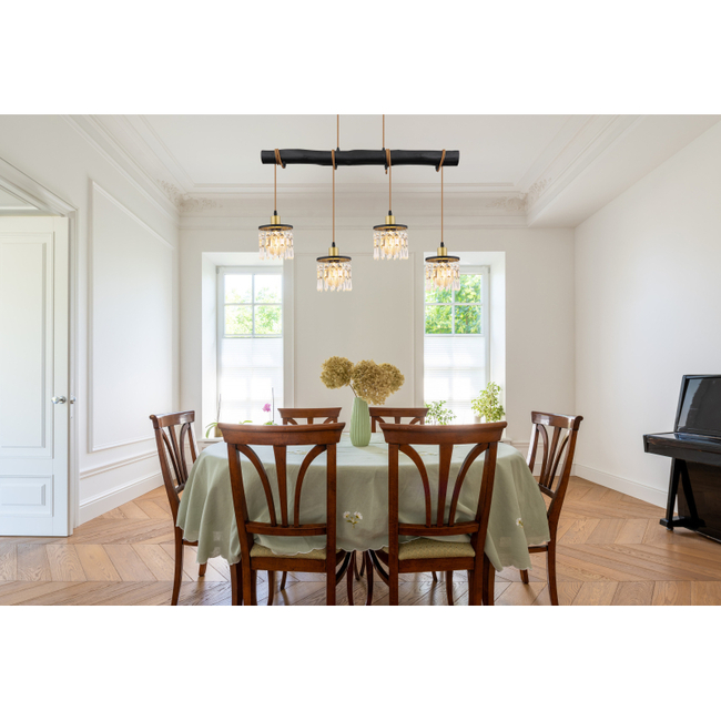 Závesné svietidlo COMMA - 40W,E27,IP20 - 15533-4H