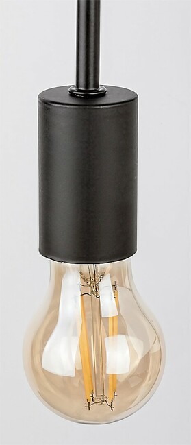 Svietidlo MANZUR - E27 1x MAX 40W, čierna, IP20 - 71022