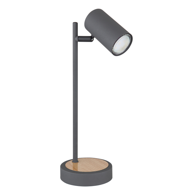 Stolová lampa ROBBY - GU10, IP20, grafitová - 57910TG