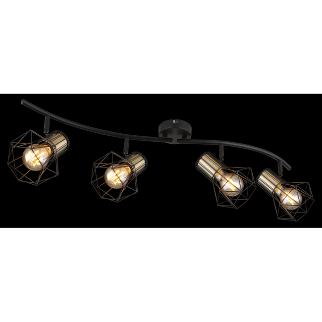 Stropné svietidlo PRISKA - 40W,E27,IP20 - 54017-4M