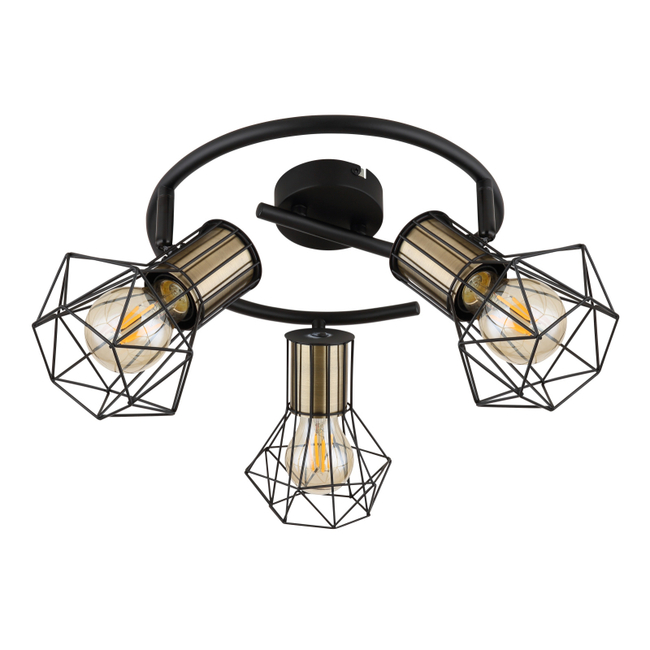 Stropné svietidlo PRISKA -40W,E27,IP20 - 54017-3M