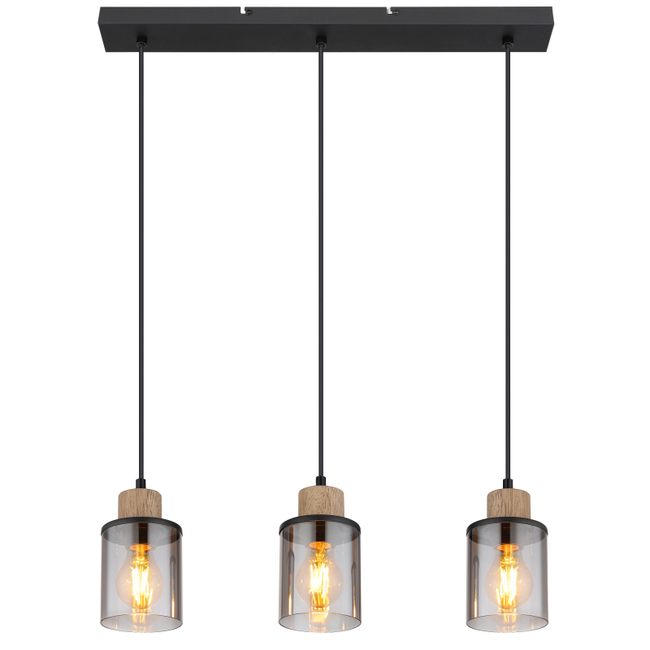 Závesné svietidlo REID - 15W, E27, IP20 - 15707-3H