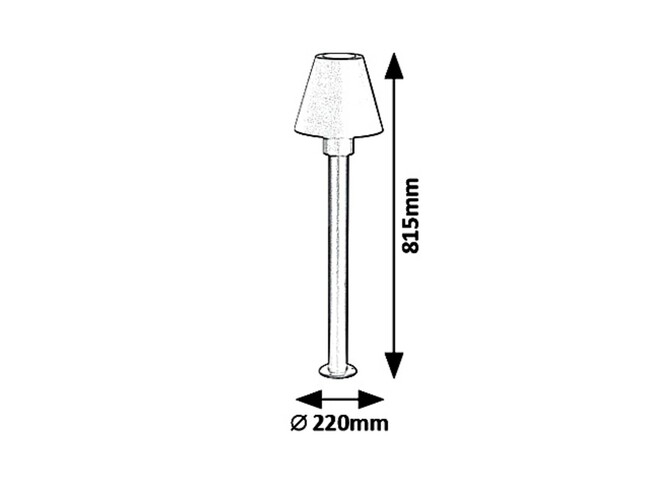 Svietidlo FAVARA - E27/ 14W, IP44 - 8845