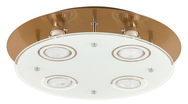 Svietidlo NAOMI - GU10/ 4x MAX 15W, IP20 - 2255