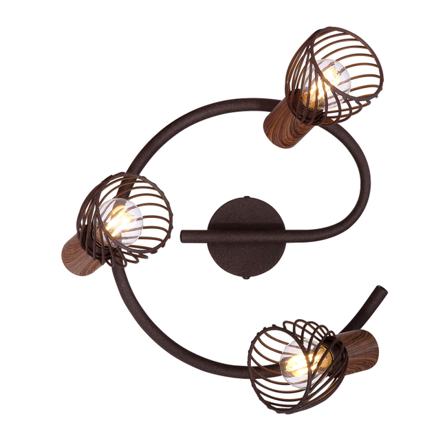 Stropné svietidlo ISABELLE - E14, IP20, kov - 54817-3