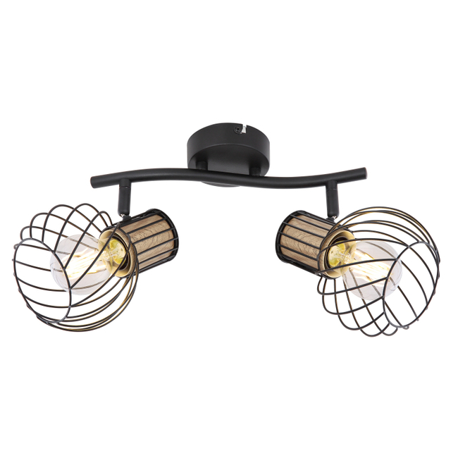 Nástenné svietidlo LUISE - E27,IP20 - 54012-2S