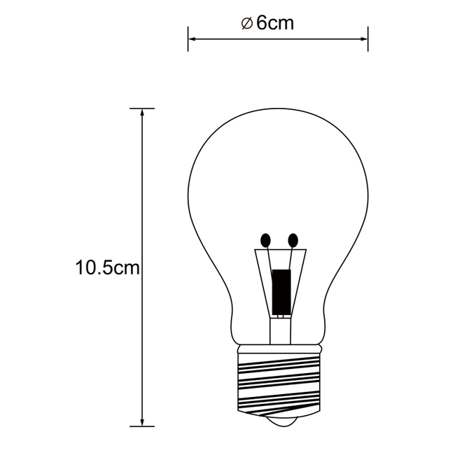 Žiarovka BULB - G,E27 - 3400L