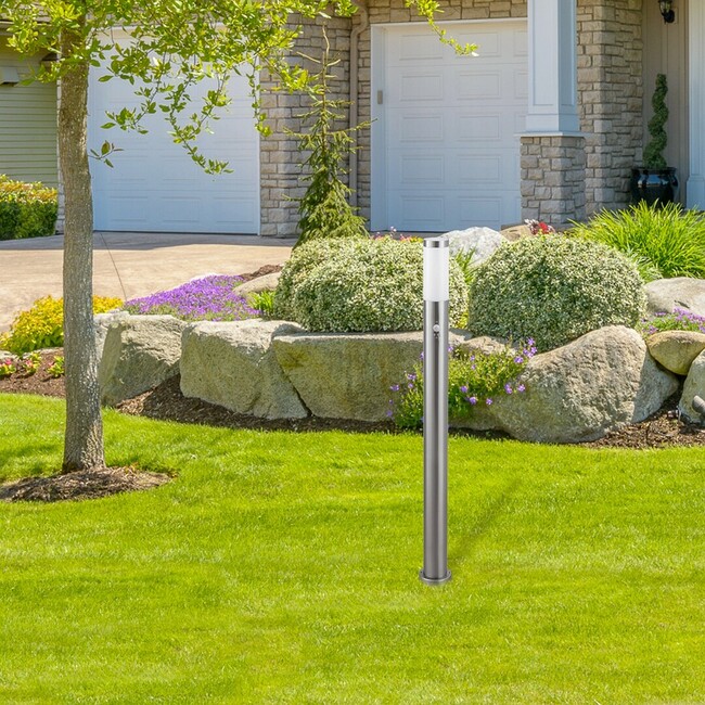 Svietidlo INOX TORCH - E27/25W, IP44 - 8268