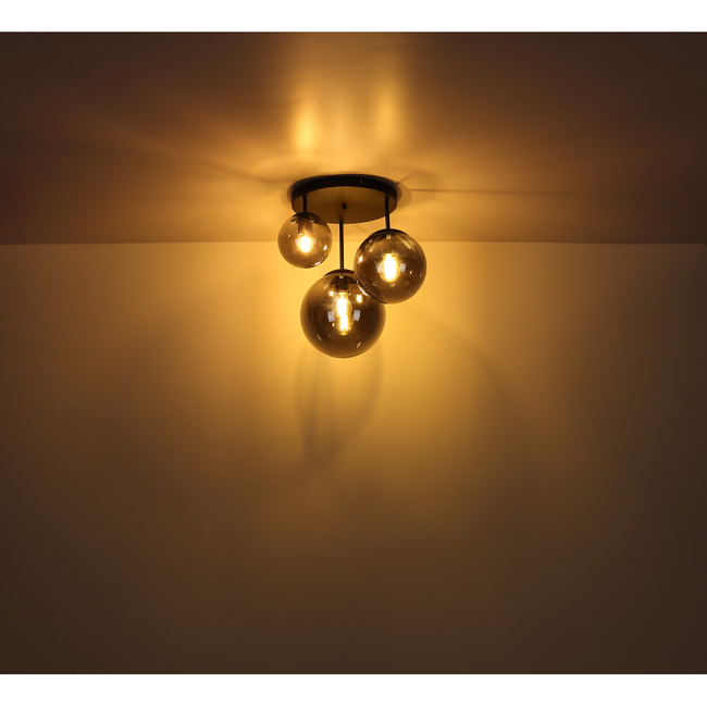 Závesné svietidlo JOEL - 60W,E27,IP20 - 1581-3S