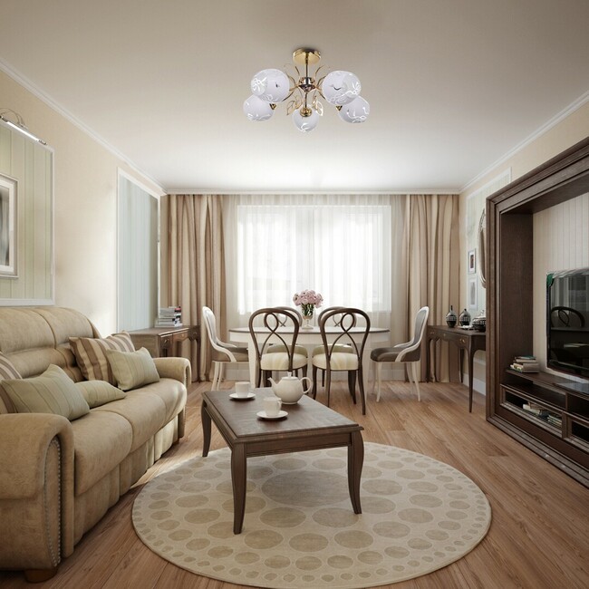 Svietidlo FAUNA - E27/G45/5x max. 40W, IP20 - 5099