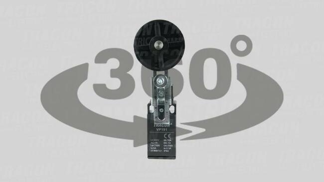 Spínač koncový TRACON,páčka-kladka,NO+NC,6A/230V,I