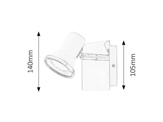 Svietidlo ANTOINE - E14/40W, IP44 - 3207