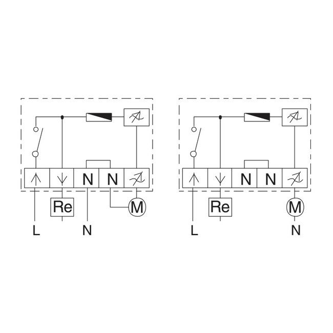 Regulátor otáčok IP44, nást. tyristorový RS-1,5-PS