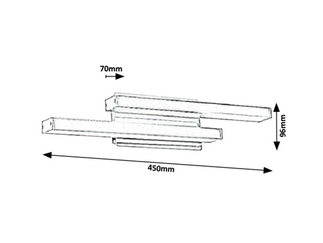 Svietidlo RYAN - LED 19W, 230V, 50Hz, IP44 - 5784