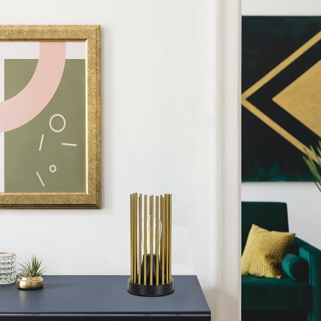 Stolové svietidlo ROXAS - E27/1x max. 40W, IP20 - 74021